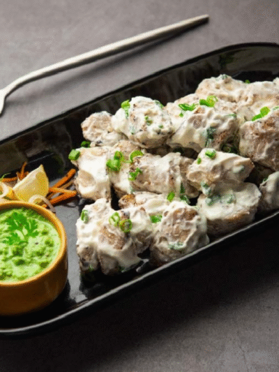 Afghani Soya Chaap(Half)