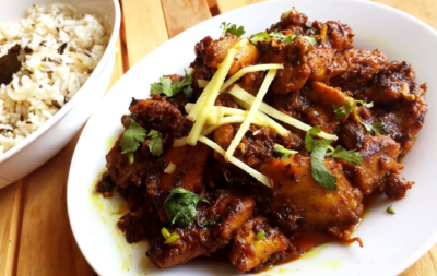 Chicken Dhaniya Adraki