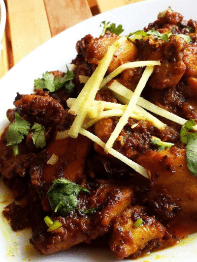 Chicken Dhaniya Adraki