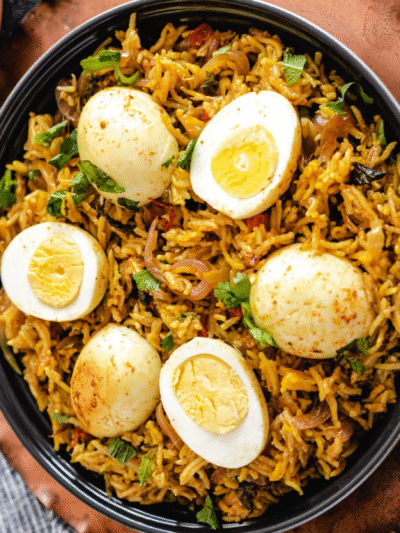 Egg Biryani Qtr