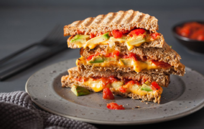 Veg Cheese Grill Sandwich